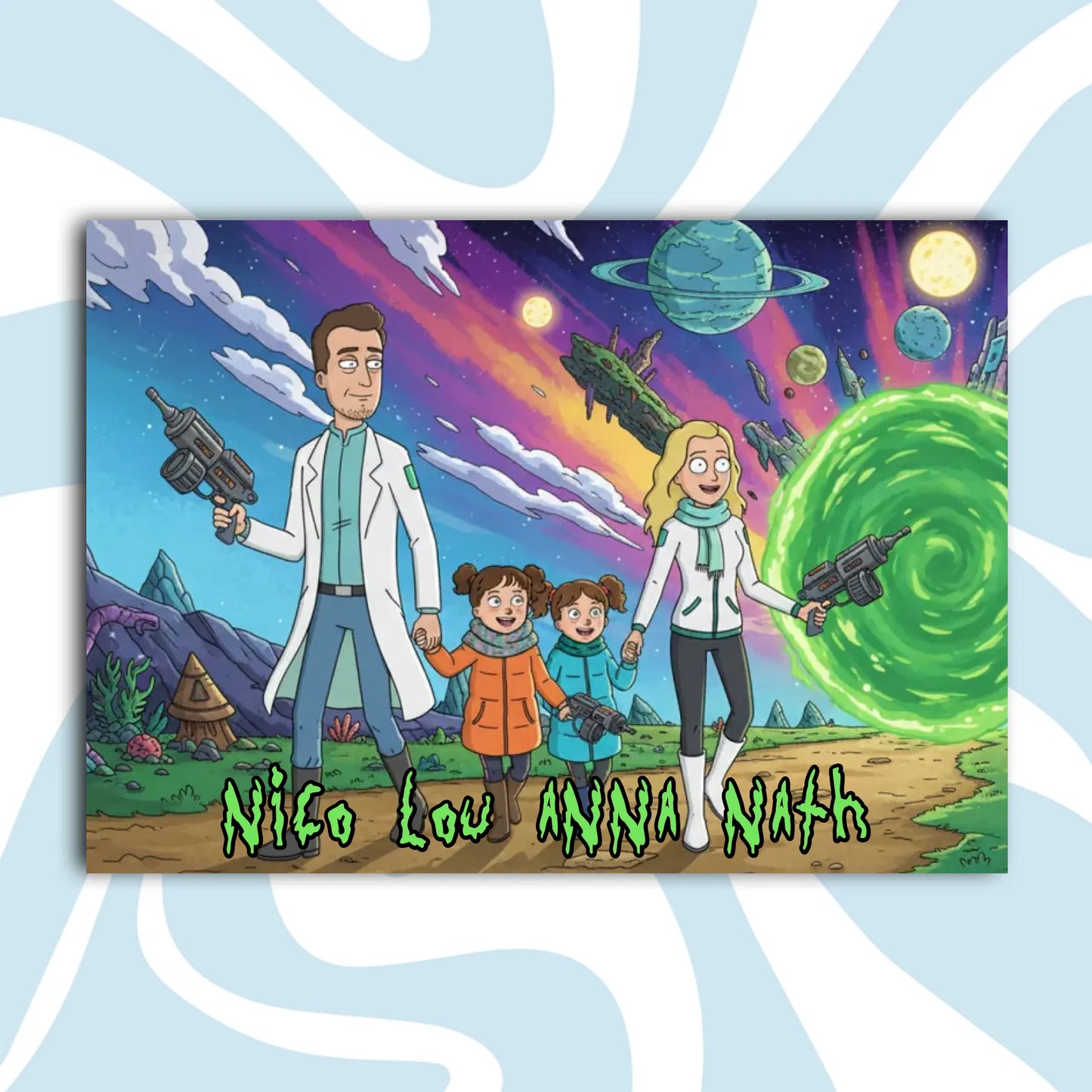 mockup affiche paysage