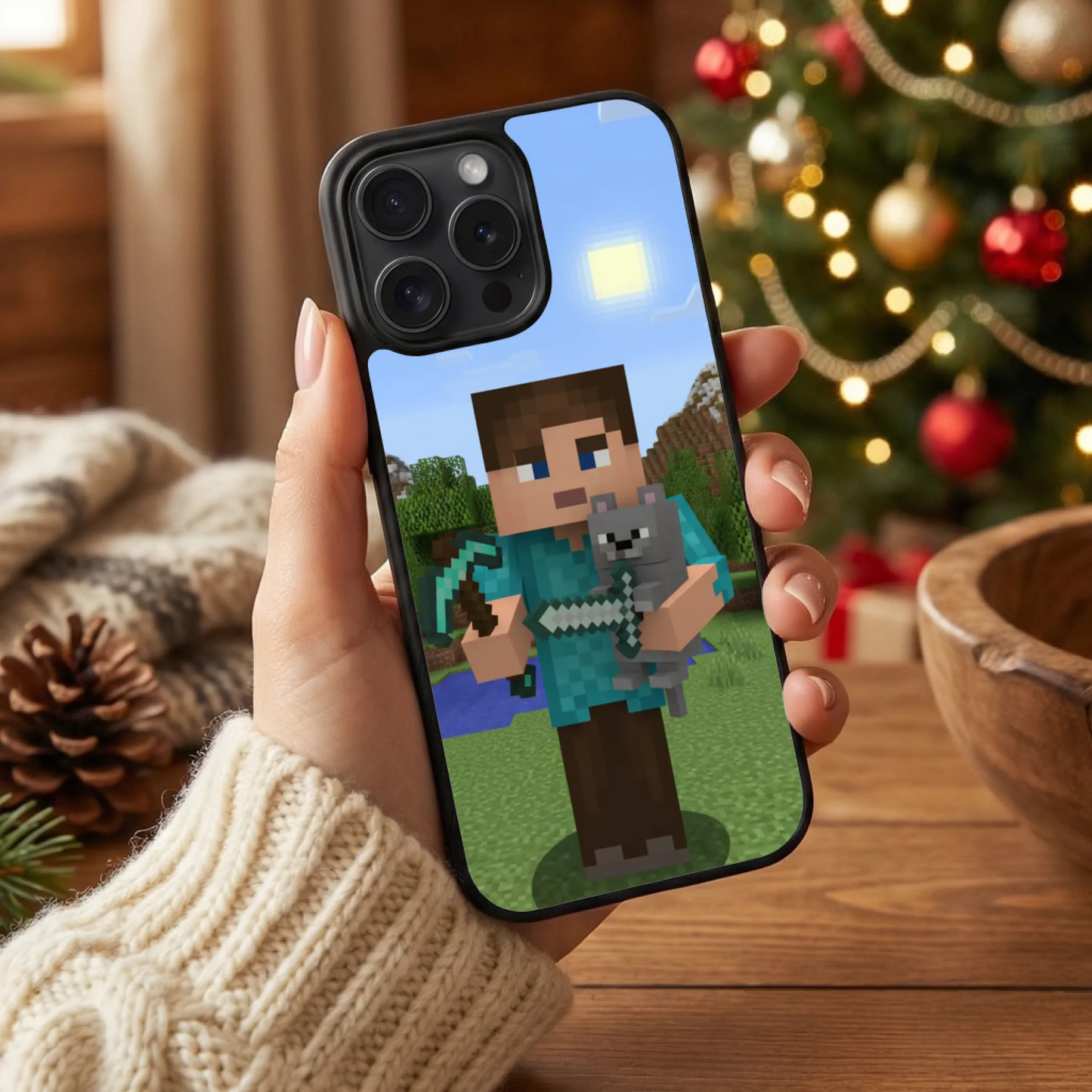 photo coque téléphone printia noël