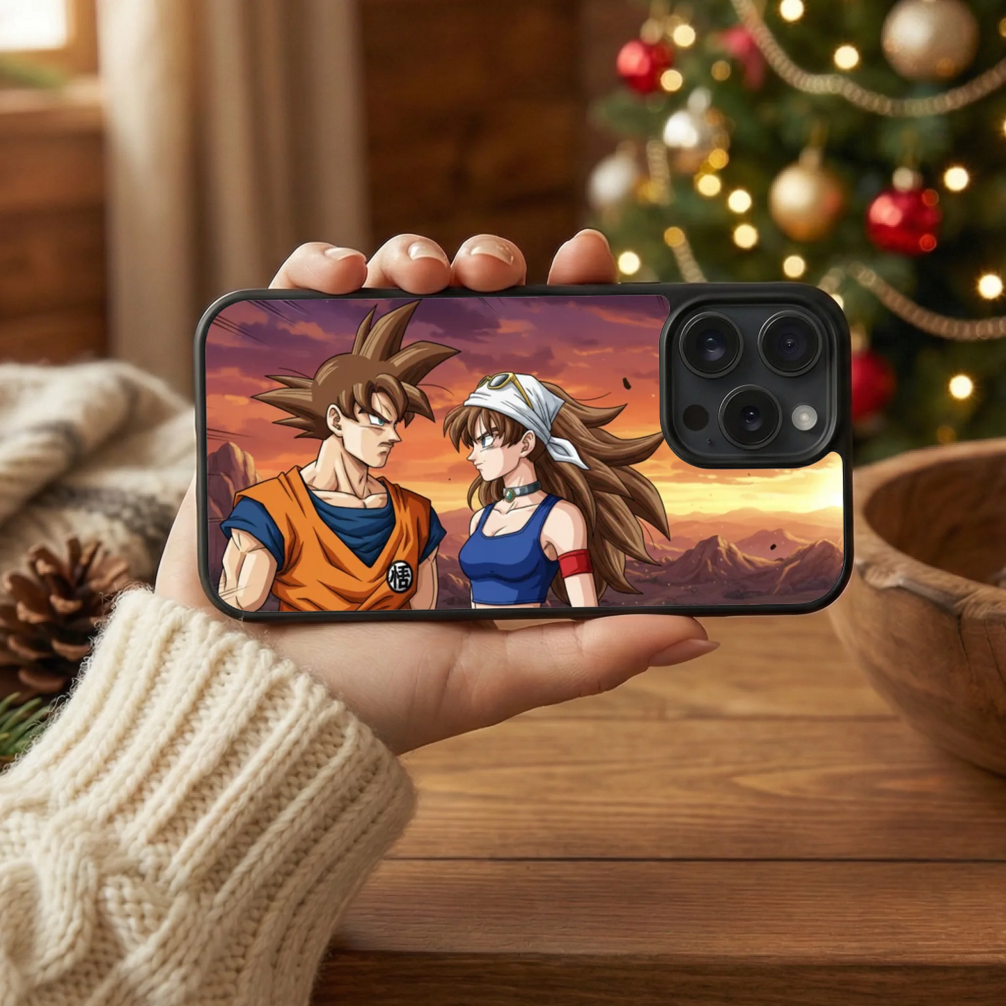 photo coque téléphone horizontal printia noël