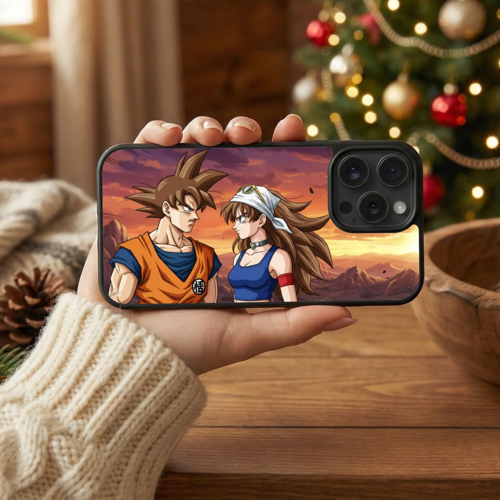 photo coque téléphone horizontal printia noël