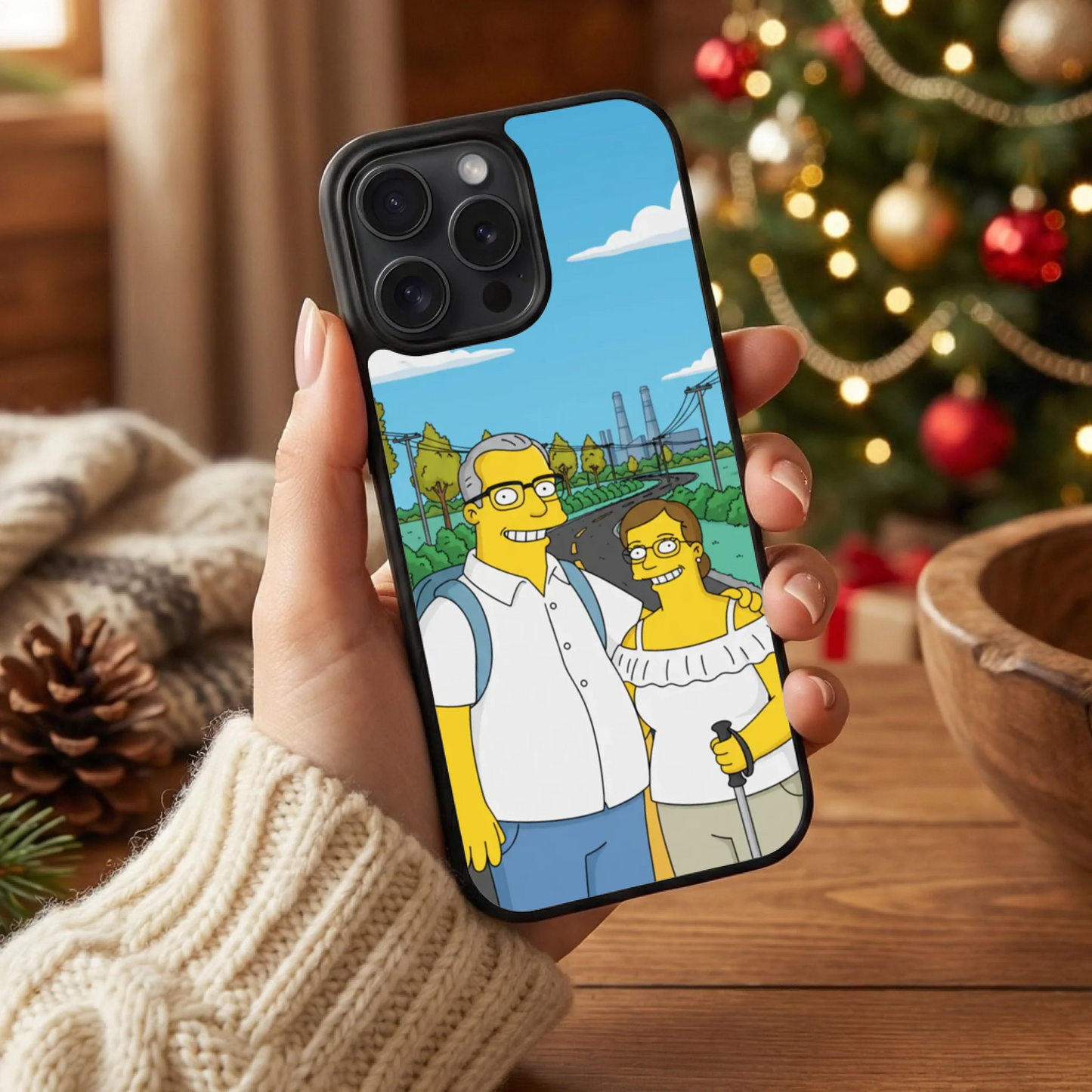 photo coque téléphone printia noël