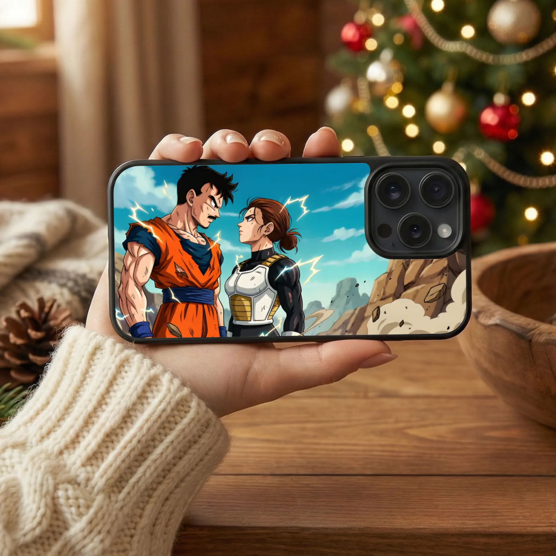 photo coque téléphone horizontal printia noël