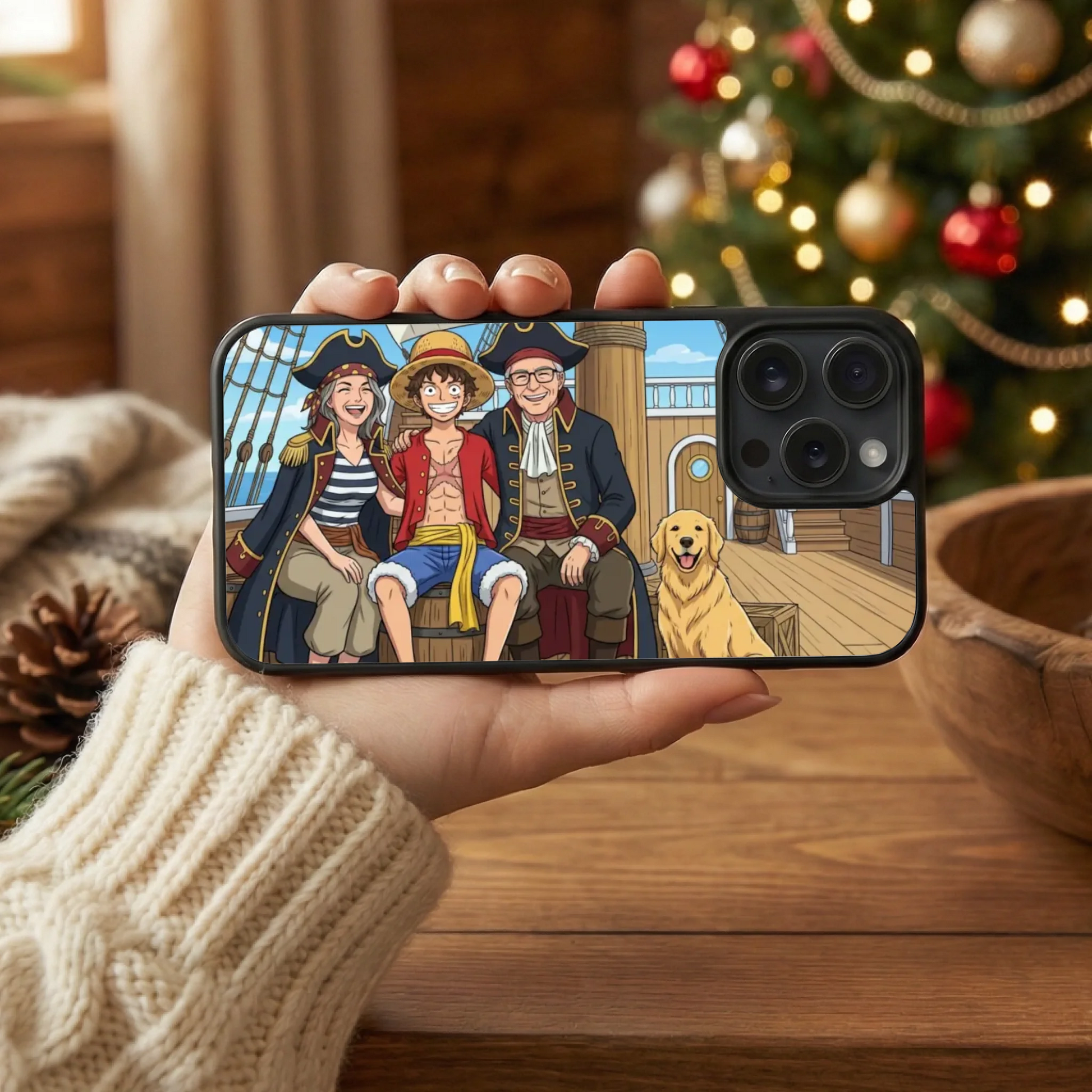 photo coque téléphone horizontal printia noël