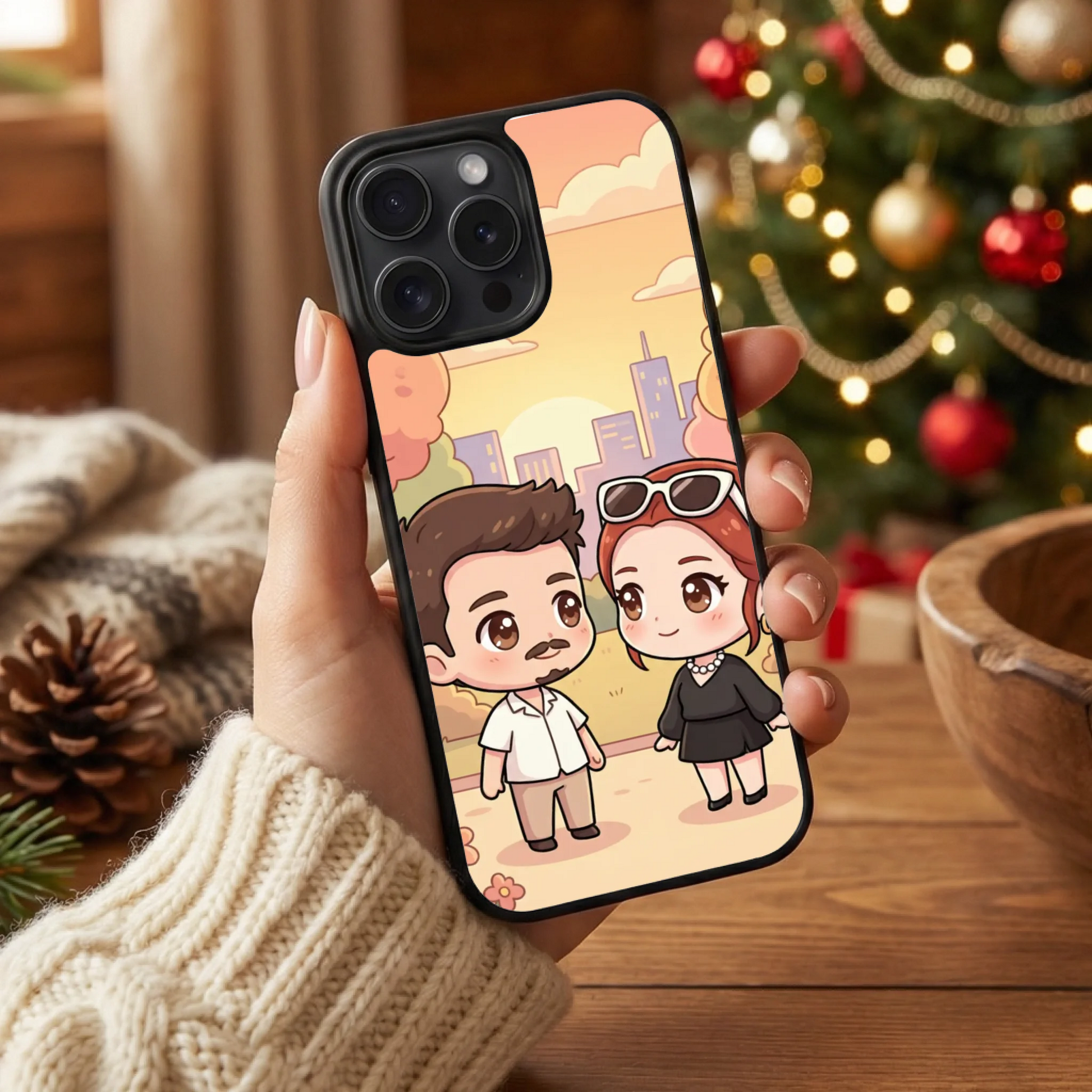 photo coque téléphone printia noël