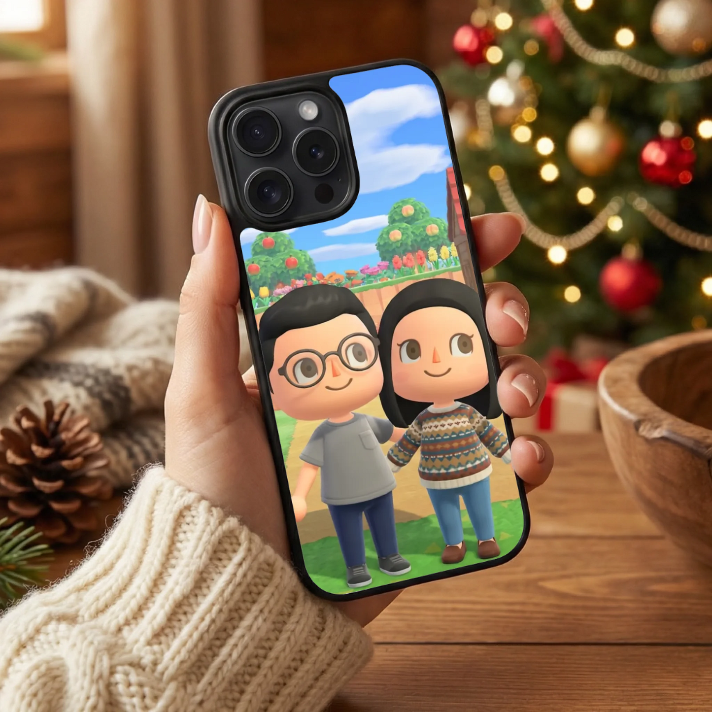 photo coque téléphone printia noël