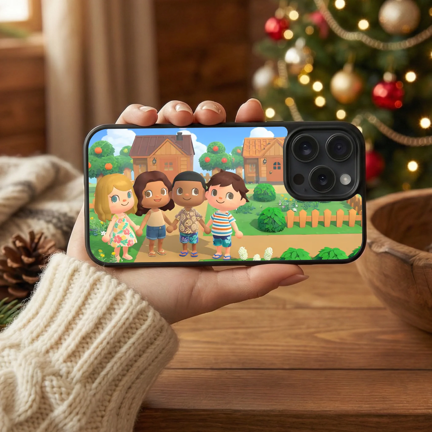 photo coque téléphone horizontal printia noël