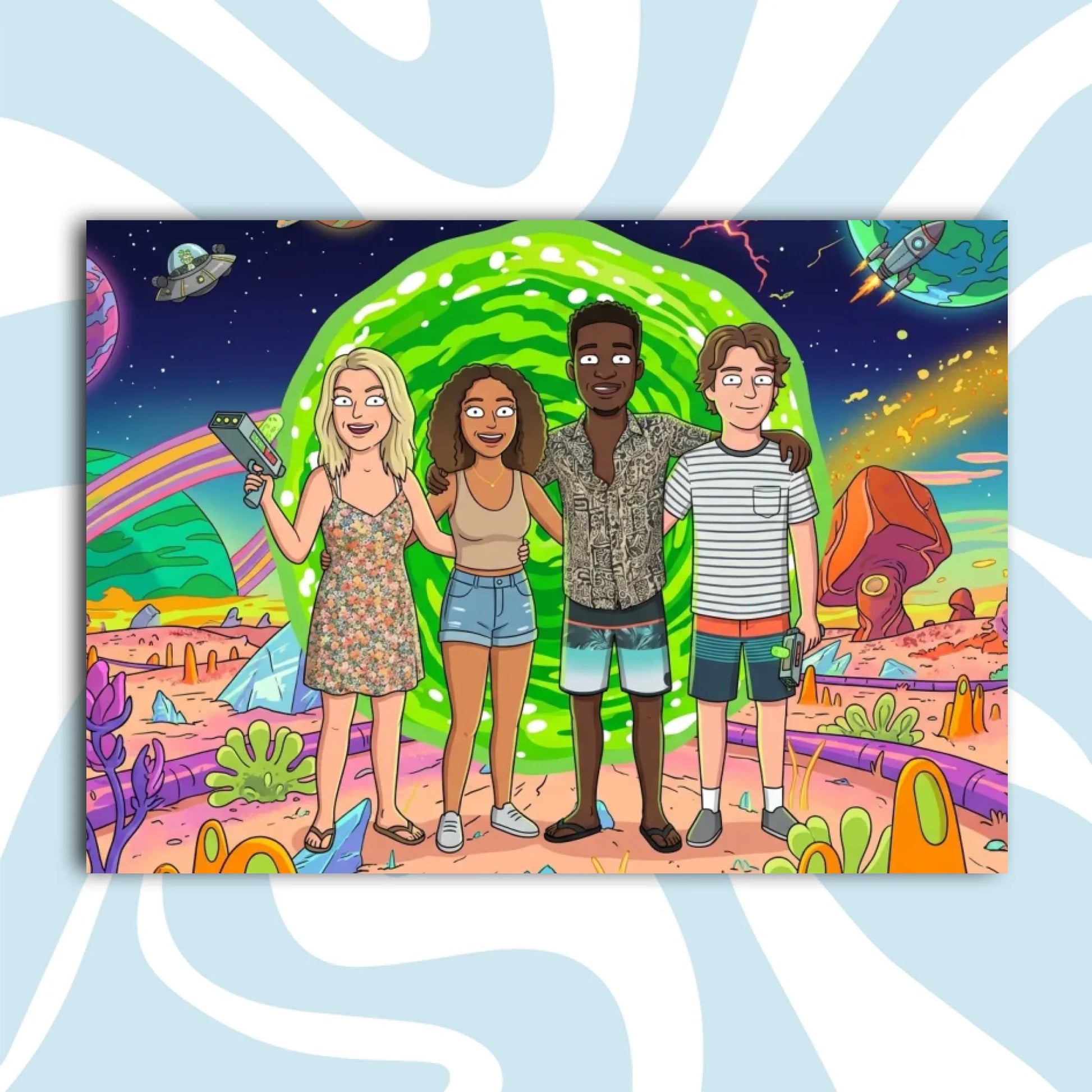 mockup affiche paysage