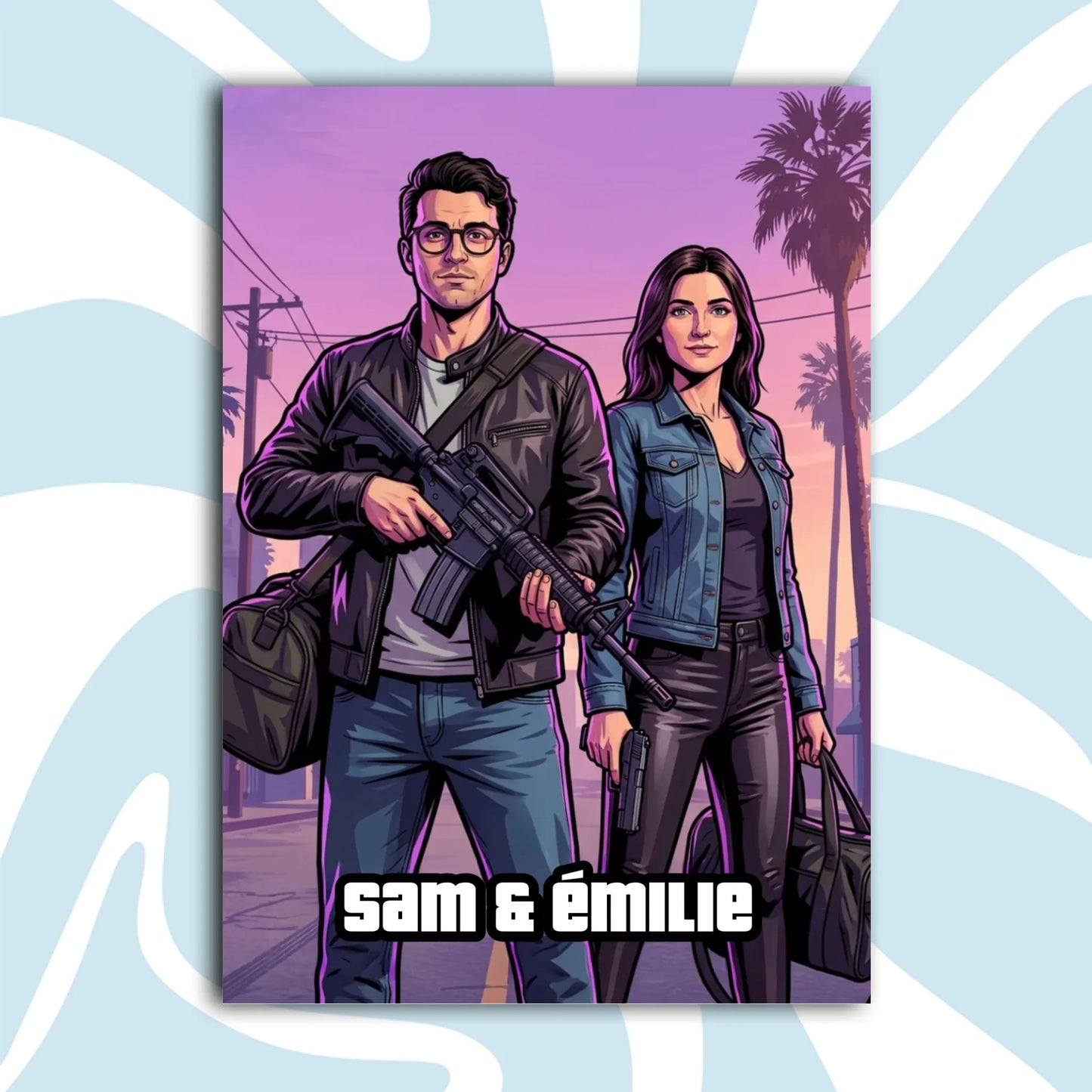 mockup affiche portait